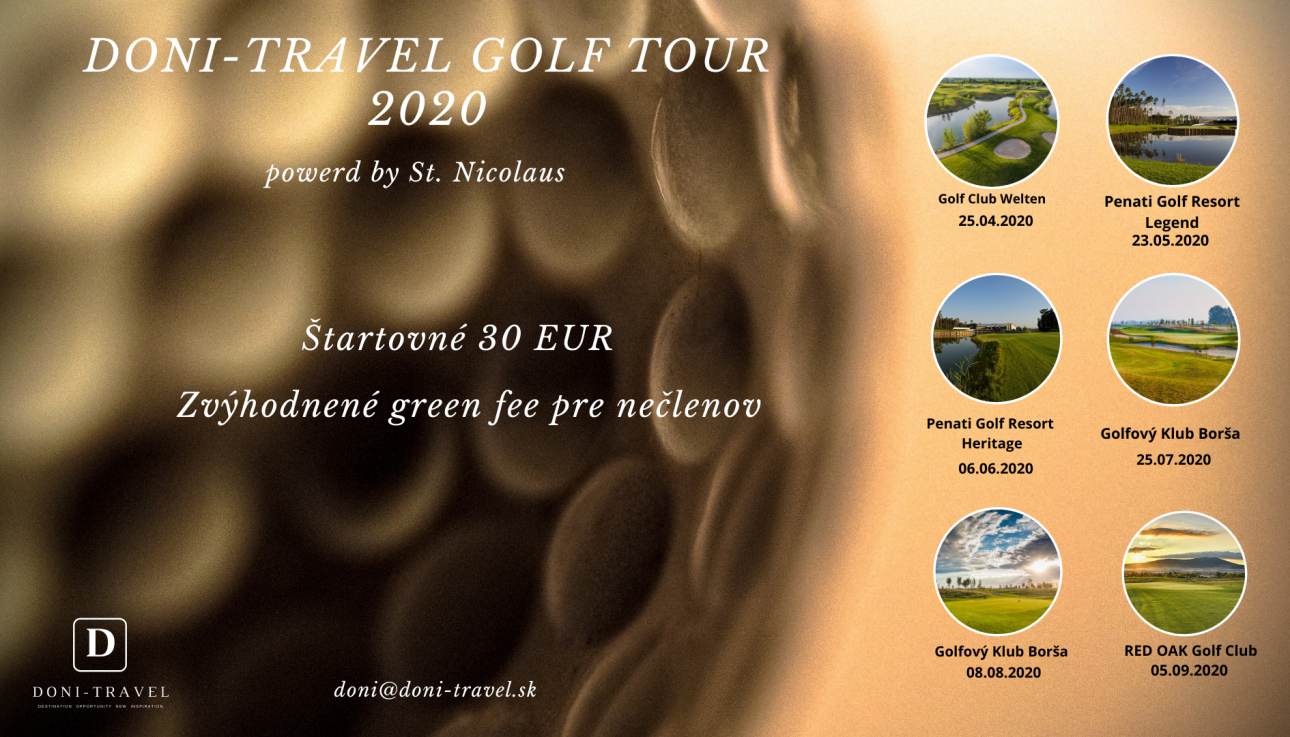Doni-Travel golf tour 2020